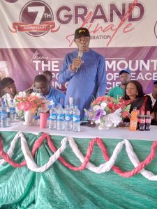 Gen Ndubuisi addresses the audience during CONPA 7th Anniversary 
