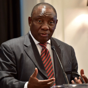 South African President Cyril Ramaphosa