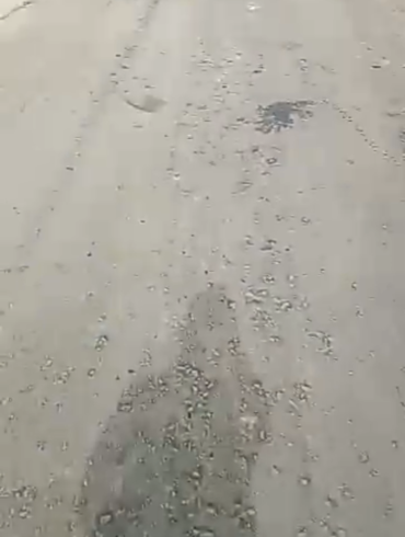 Section of Abraka-Abbi road under construction