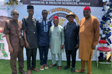 Members of Ukwuani Foundation Union (UFU) during the maiden matriculation ceremony of FUMHSK