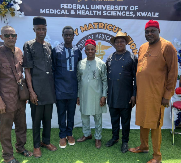Members of Ukwuani Foundation Union (UFU) during the maiden matriculation ceremony of FUMHSK