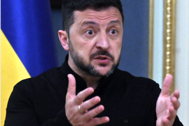 Ukrainian President Volodymyr Zelensky