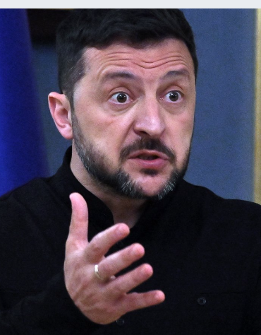 Ukrainian President Volodymyr Zelensky