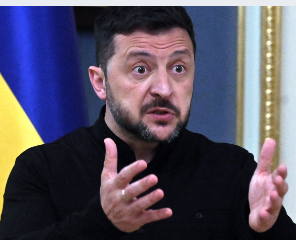 Ukrainian President Volodymyr Zelensky